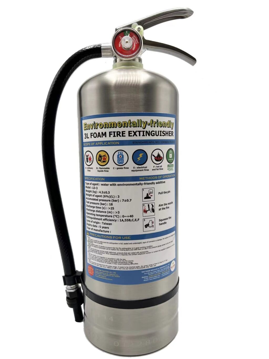 Ecofriendly Fire Extinguisher 3